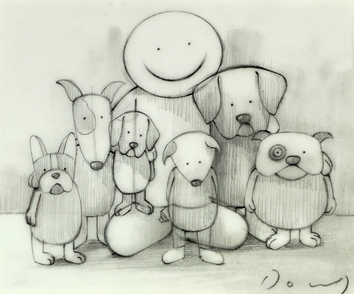 Wall of Love Dogs (Sketch)